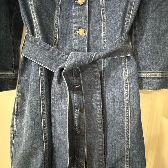 Retrofete Blue Denim Dress - Picture 5 of 8